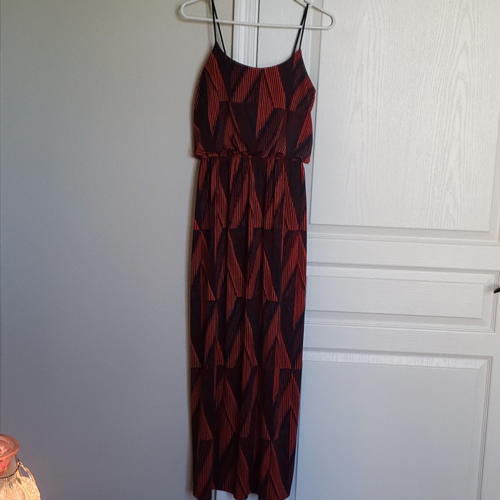Pattern Maxi Dress